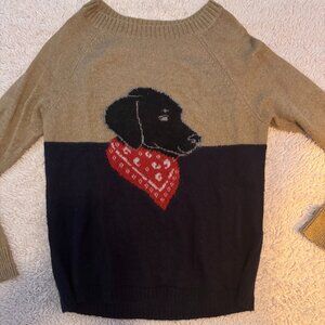 Vintage Woolrich Dog Sweater